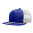 Decky 5 Panel High Profile Relaxed Cotton Blend Trucker w/Rope | Decky 6041 Royal/White Standard