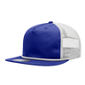 Decky 5 Panel High Profile Relaxed Cotton Blend Trucker w/Rope | Decky 6041 Royal/White Standard