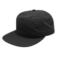 Decky 5 Panel High Profile Relaxed Nylon Surf Hat | Decky 6050 Black Standard Hats