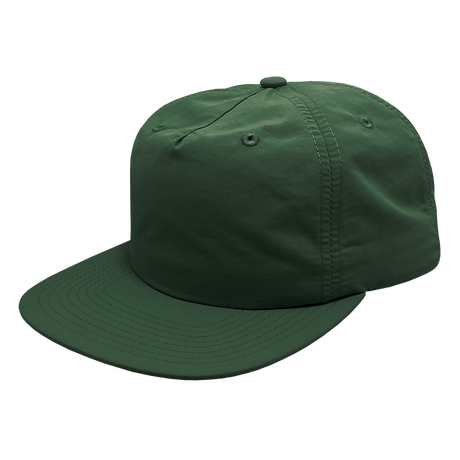 Decky 5 Panel High Profile Relaxed Nylon Surf Hat | Decky 6050 Forest Standard Hats