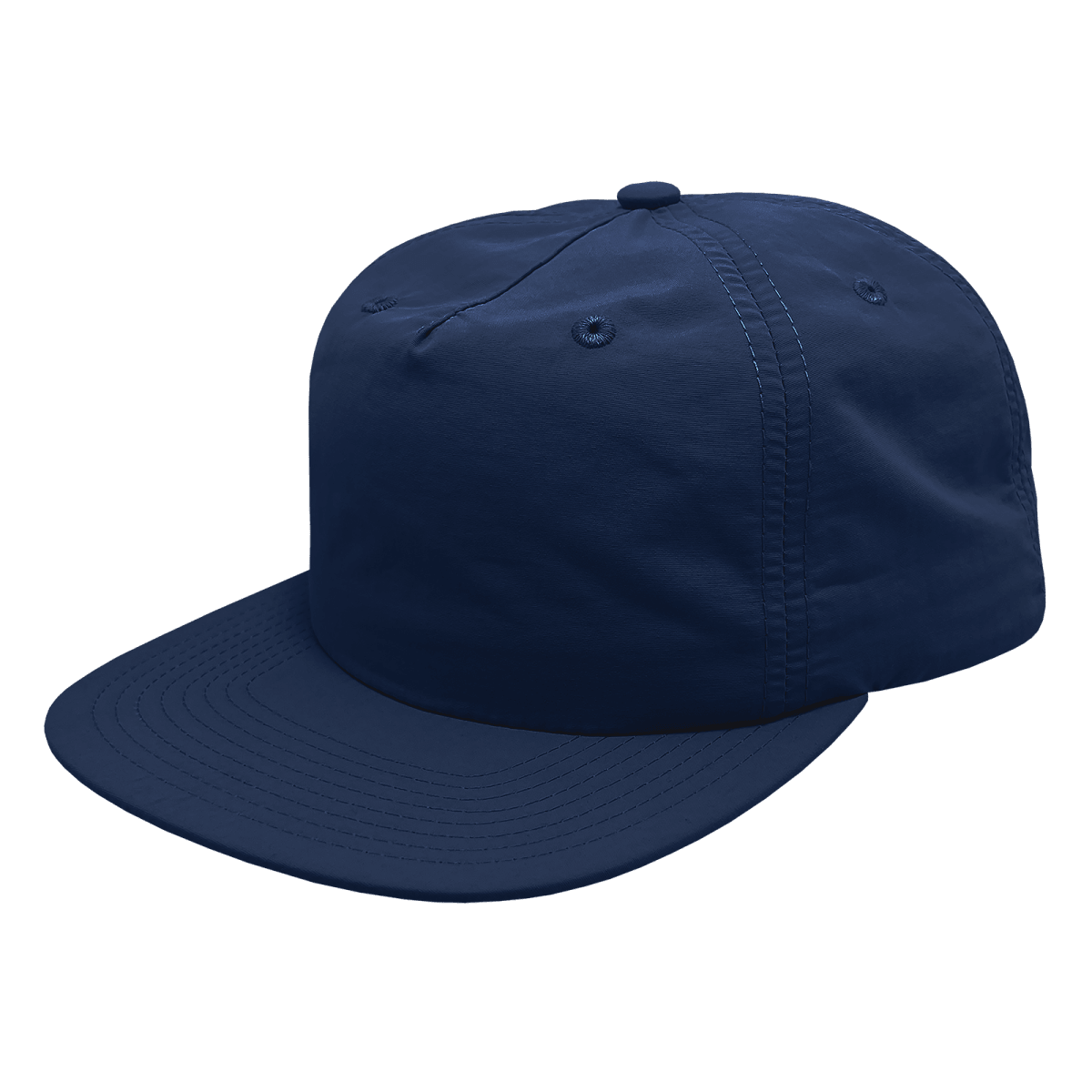 Decky 5 Panel High Profile Relaxed Nylon Surf Hat | Decky 6050 Navy Standard Hats