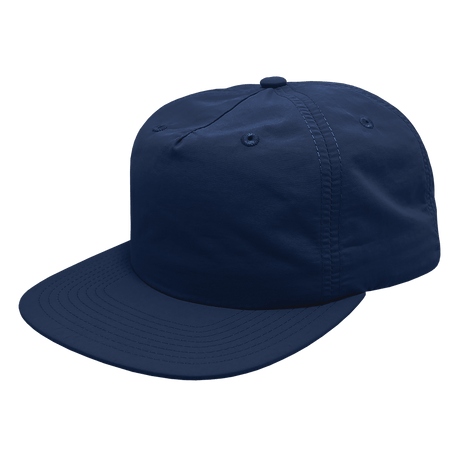 Decky 5 Panel High Profile Relaxed Nylon Surf Hat | Decky 6050 Navy Standard Hats
