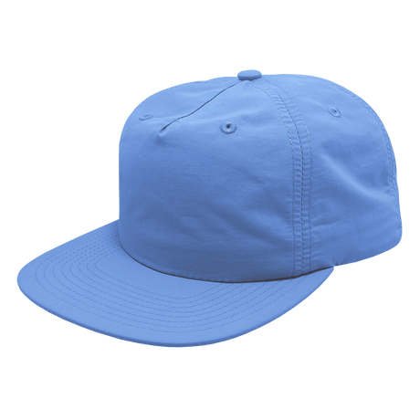 Decky 5 Panel High Profile Relaxed Nylon Surf Hat | Decky 6050 Sky Blue Standard Hats