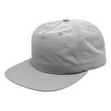 Decky 5 Panel High Profile Relaxed Nylon Surf Hat | Decky 6050 Smoke Standard Hats