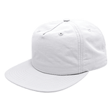 Decky 5 Panel High Profile Relaxed Nylon Surf Hat | Decky 6050 White Standard Hats