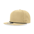 Decky 5 Panel High Profile Relaxed Perforated Performance Rope Hat | Decky 6226 Birch/Black Standard Hats