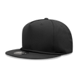 Decky 5 Panel High Profile Structured Cotton Blend Rope Hat | Decky 1041 Black OSFM Hats