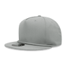 Decky 5 Panel High Profile Structured Cotton Blend Rope Hat | Decky 1041 Gray OSFM Hats