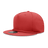 Decky 5 Panel High Profile Structured Cotton Blend Rope Hat | Decky 1041 Red OSFM Hats
