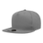 Decky 5 Panel High Profile Structured Cotton Blend Snapback | Decky 1064 Cardinal Standard