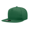 Decky 5 Panel High Profile Structured Cotton Blend Snapback | Decky 1064 Forest Standard