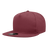 Decky 5 Panel High Profile Structured Cotton Blend Snapback | Decky 1064 Maroon Standard