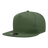 Decky 5 Panel High Profile Structured Cotton Blend Snapback | Decky 1064 Olive Standard