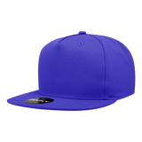 Decky 5 Panel High Profile Structured Cotton Blend Snapback | Decky 1064 Royal Standard