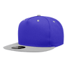 Decky 5 Panel High Profile Structured Cotton Blend Snapback | Decky 1064 Royal/White Standard