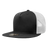 Decky 5 Panel High Profile Structured Cotton Blend Trucker | Decky 1040 Blk/Wht Standard