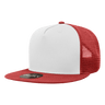 Decky 5 Panel High Profile Structured Cotton Blend Trucker | Decky 1040 Car/Wht/Car Standard