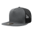 Decky 5 Panel High Profile Structured Cotton Blend Trucker | Decky 1040 Cha/Blk Standard
