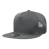 Decky 5 Panel High Profile Structured Cotton Blend Trucker | Decky 1040 Charcoal Standard