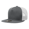 Decky 5 Panel High Profile Structured Cotton Blend Trucker | Decky 1040 Cha/Wht Standard