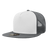 Decky 5 Panel High Profile Structured Cotton Blend Trucker | Decky 1040 Cha/Wht/Cha Standard