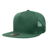 Decky 5 Panel High Profile Structured Cotton Blend Trucker | Decky 1040 Forest Standard