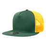 Decky 5 Panel High Profile Structured Cotton Blend Trucker | Decky 1040 For/Gld Standard