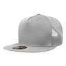 Decky 5 Panel High Profile Structured Cotton Blend Trucker | Decky 1040 Grey Standard