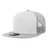 Decky 5 Panel High Profile Structured Cotton Blend Trucker | Decky 1040 Gry/Wht/Gry Standard
