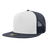 Decky 5 Panel High Profile Structured Cotton Blend Trucker | Decky 1040 Nvy/Wht/Nvy Standard