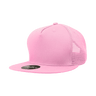 Decky 5 Panel High Profile Structured Cotton Blend Trucker | Decky 1040 Pink OSFM
