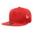 Decky 5 Panel High Profile Structured Cotton Blend Trucker | Decky 1040 Red Standard