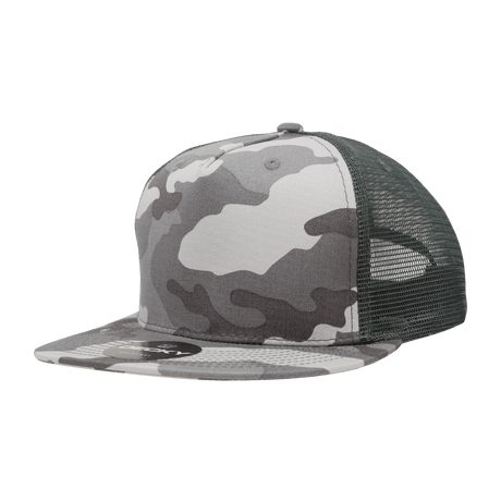 Decky 5 Panel High Profile Structured Cotton Blend Trucker | Decky 1040 Urban OSFM