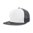 Decky 5 Panel High Profile Structured Cotton Blend Trucker | Decky 1040 Wht/Cha OSFM