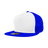 Decky 5 Panel High Profile Structured Cotton Blend Trucker | Decky 1040 Wht/Royal OSFM