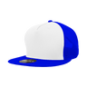Decky 5 Panel High Profile Structured Cotton Blend Trucker | Decky 1040 Wht/Royal OSFM