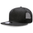 Decky 5 Panel High Profile Structured Denim Trucker | Decky 1082 Black OSFM