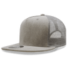 Decky 5 Panel High Profile Structured Denim Trucker | Decky 1082 Grey OSFM