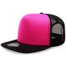 Decky 5 Panel High Profile Structured Foam Trucker | Decky 1080 Hot PINK/BLK OSFM