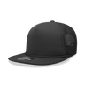 Decky 5 Panel High Profile Structured Foam Trucker | Decky 6026 Black Standard