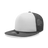Decky 5 Panel High Profile Structured Foam Trucker | Decky 6026 Charcoal/White/Charcoal Standard