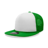 Decky 5 Panel High Profile Structured Foam Trucker | Decky 6026 Kelly/White/Kelly Standard