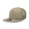Decky 5 Panel High Profile Structured Foam Trucker | Decky 6026 Khaki Standard