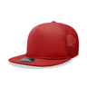 Decky 5 Panel High Profile Structured Foam Trucker | Decky 6026 Red Standard