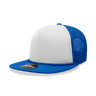 Decky 5 Panel High Profile Structured Foam Trucker | Decky 6026 Royal/White/Royal Standard