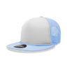 Decky 5 Panel High Profile Structured Foam Trucker | Decky 6026 Sky/White/Sky Standard