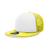Decky 5 Panel High Profile Structured Foam Trucker | Decky 6026 Yellow/White/Yellow Standard