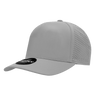 Decky 5 Panel High Profile Structured Perforated Performance Cap | Decky 6045 Grey Standard Hats