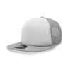 Decky 5 Panel High Profile Structured Two Tone Foam Trucker | Decky 224 Grey OSFM
