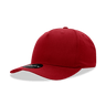 Decky 5 Panel Mid Profile Structured Cotton Blend Cap | Decky 6024 Cardinal Standard Hats